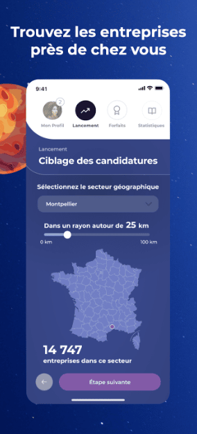 Application Mobile Spacemonk