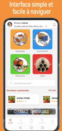 Application Mobile Tchop and shop