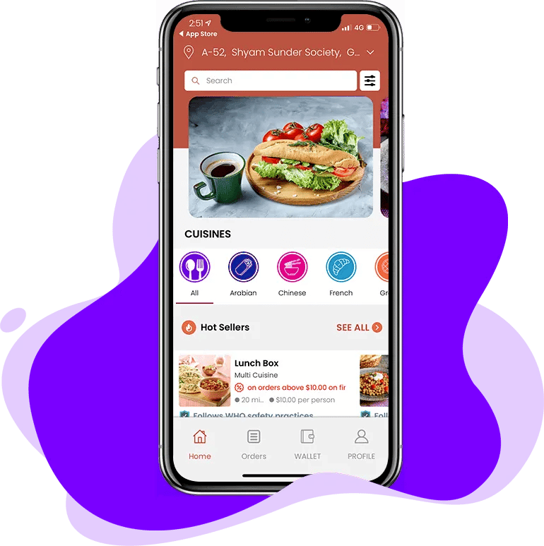 Conception Uber Eats